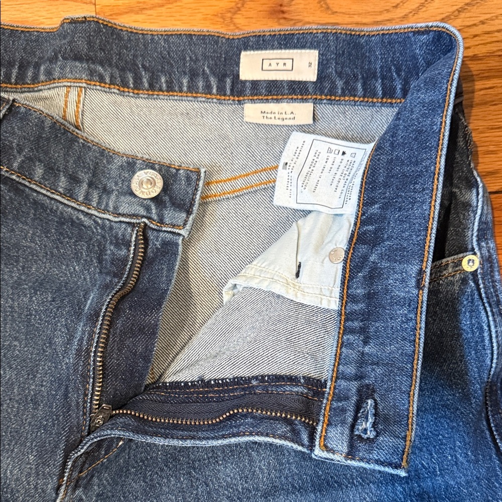 AYR “THE LEGEND” Denim Jeans Size 32